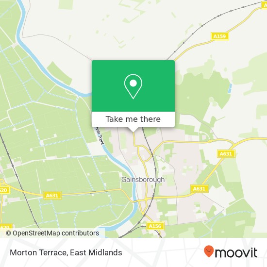 Morton Terrace map