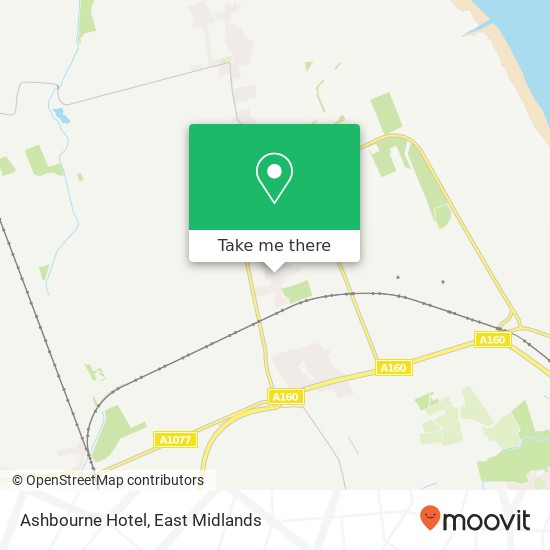Ashbourne Hotel map