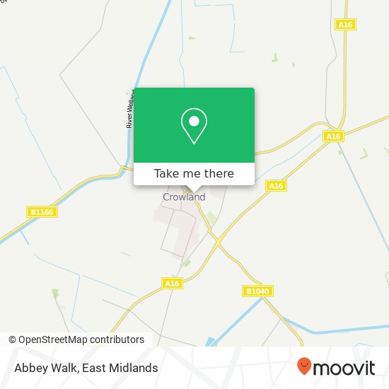 Abbey Walk map