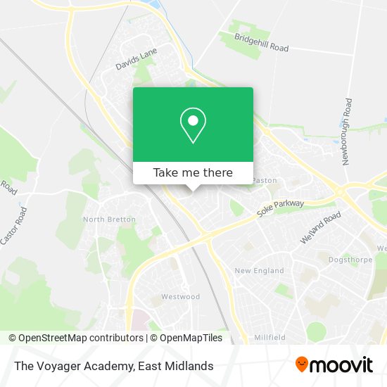 The Voyager Academy map
