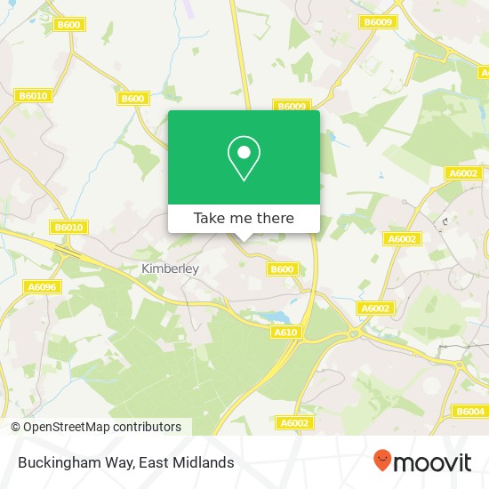 Buckingham Way map