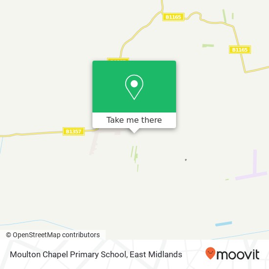 Moulton Chapel Primary School map