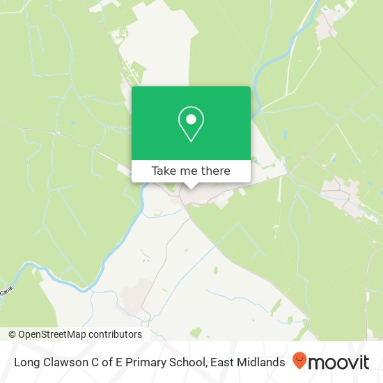 Long Clawson C of E Primary School map