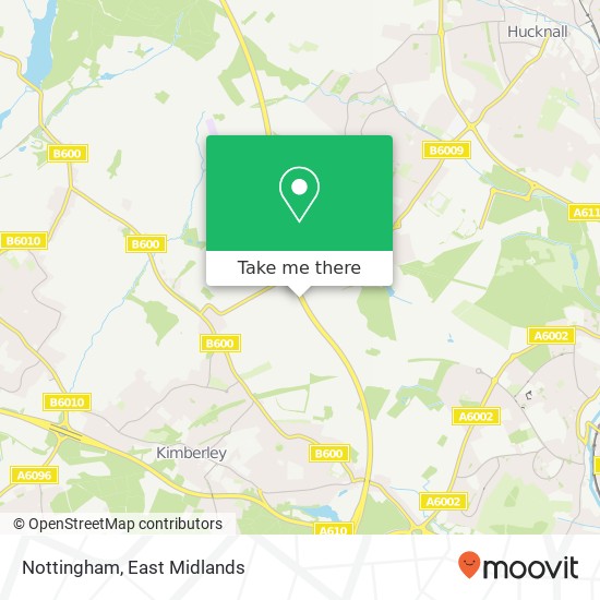 Nottingham map