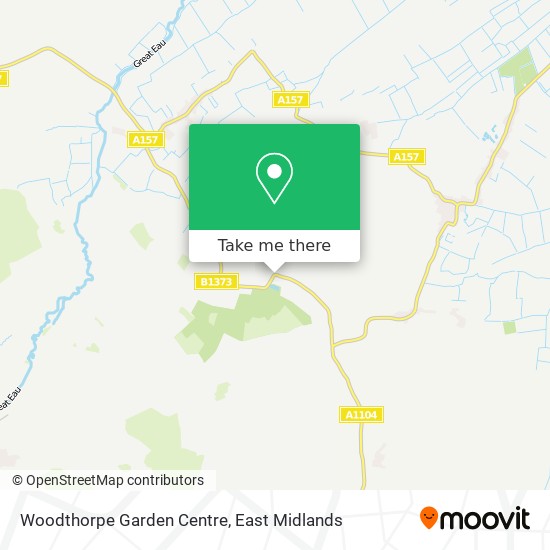 Woodthorpe Garden Centre map