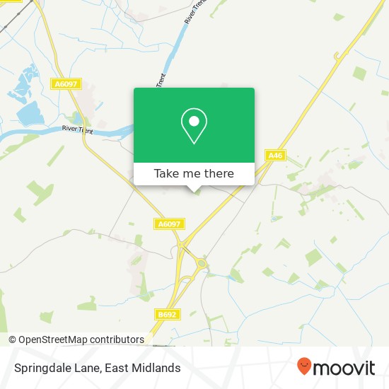 Springdale Lane map