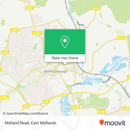 Midland Road map