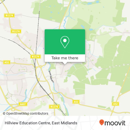 Hillview Education Centre map