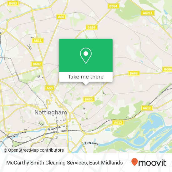 McCarthy Smith Cleaning Services map