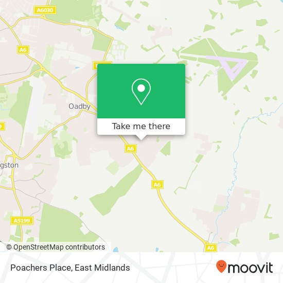 Poachers Place map
