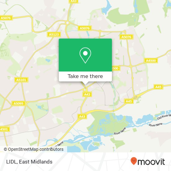 LIDL map