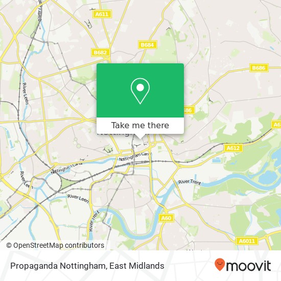 Propaganda Nottingham map