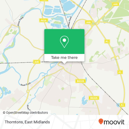 Thorntons map