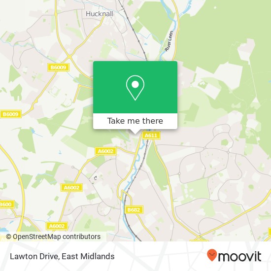 Lawton Drive map