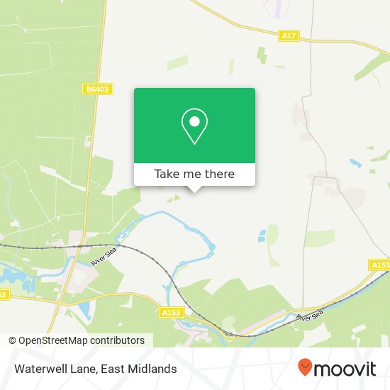 Waterwell Lane map