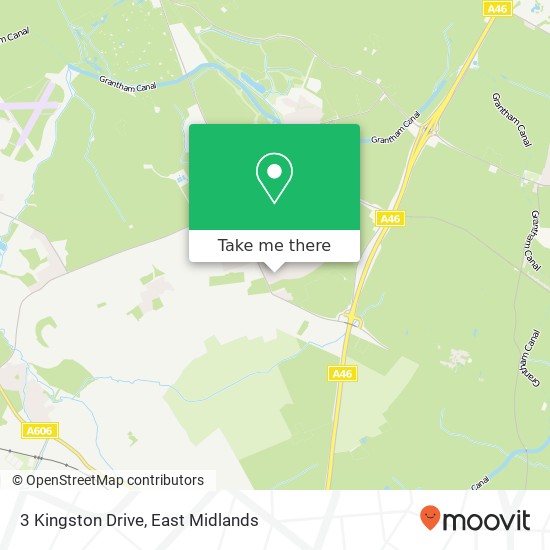 3 Kingston Drive map