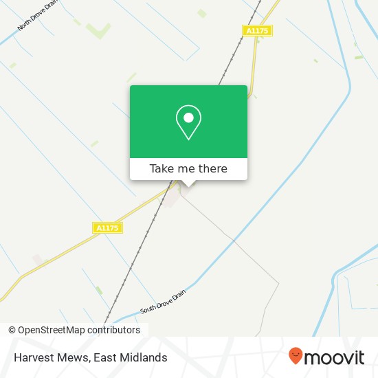 Harvest Mews map