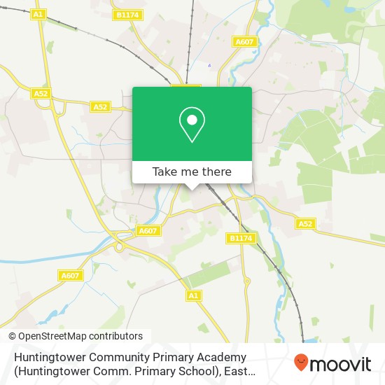 Huntingtower Community Primary Academy (Huntingtower Comm. Primary School) map