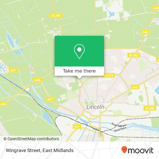 Wingrave Street map