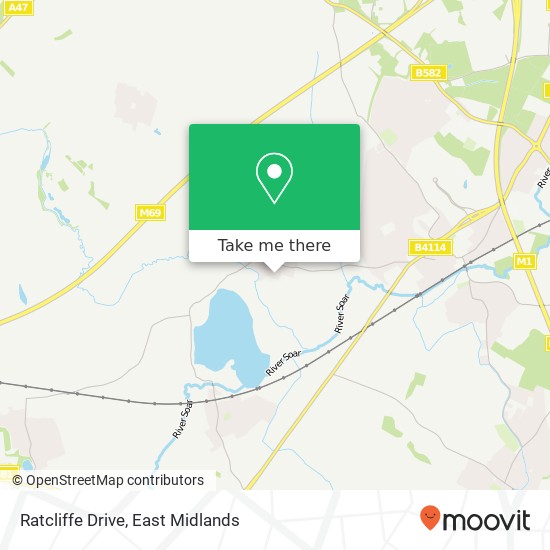 Ratcliffe Drive map