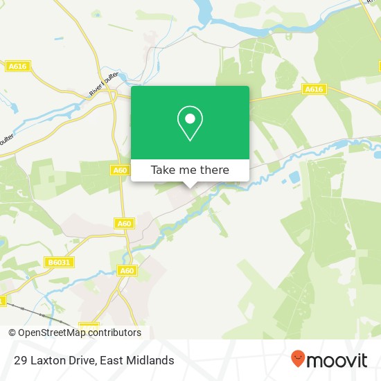 29 Laxton Drive map