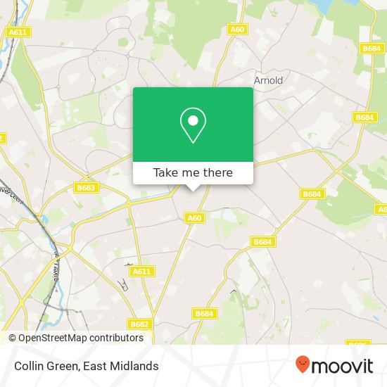 Collin Green map