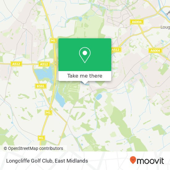 Longcliffe Golf Club map