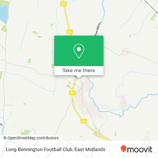 Long Bennington Football Club map