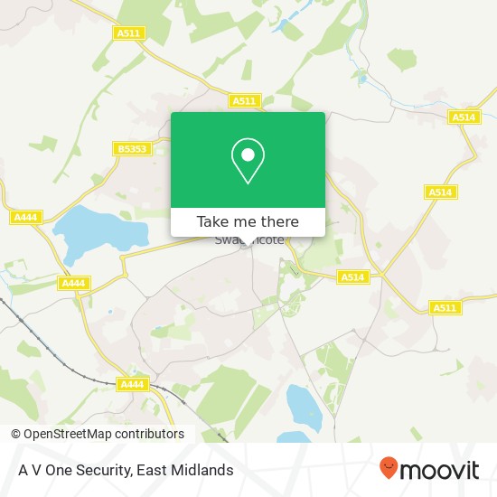A V One Security map