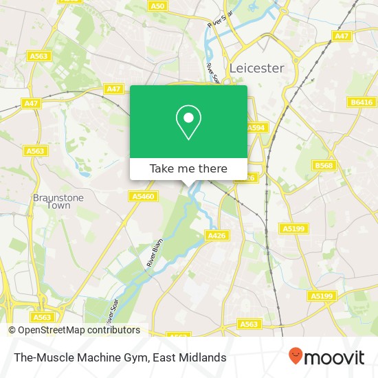 The-Muscle Machine Gym map