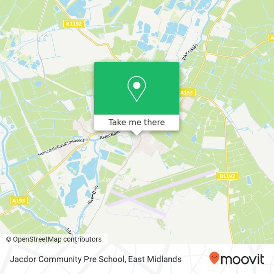 Jacdor Community Pre School map