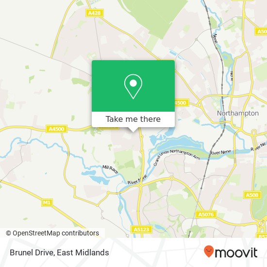 Brunel Drive map