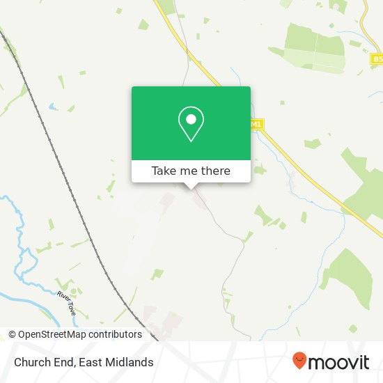 Church End map