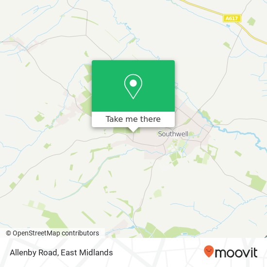 Allenby Road map