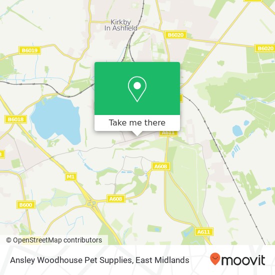 Ansley Woodhouse Pet Supplies map