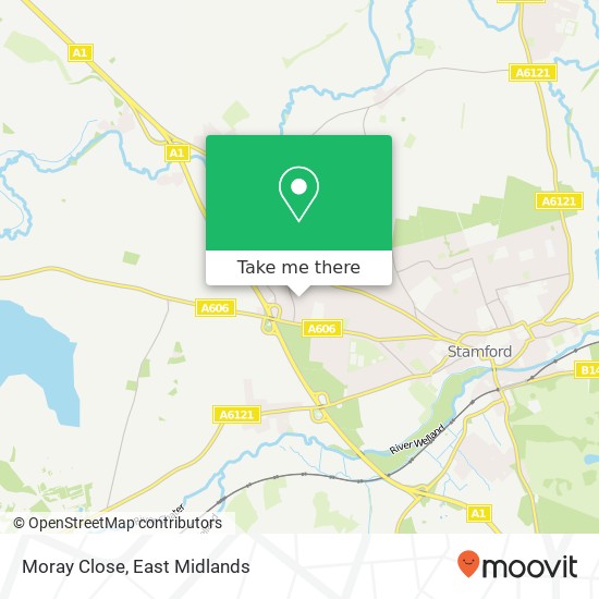 Moray Close map