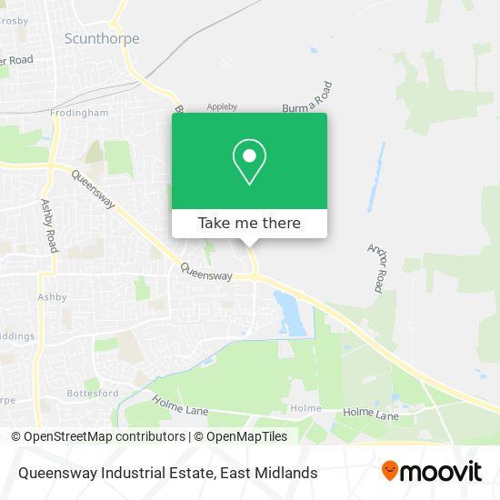 Queensway Industrial Estate map