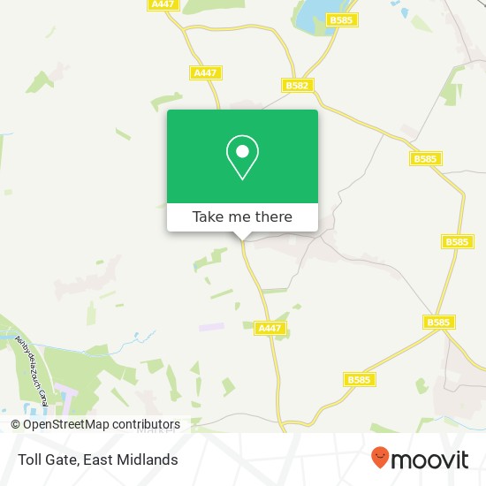 Toll Gate map