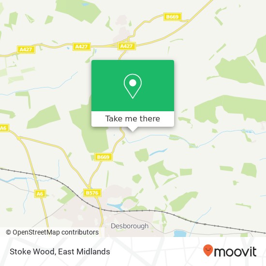 Stoke Wood map