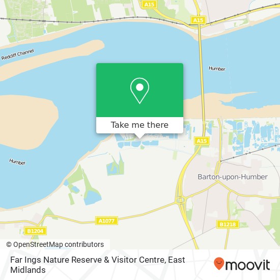 Far Ings Nature Reserve & Visitor Centre map