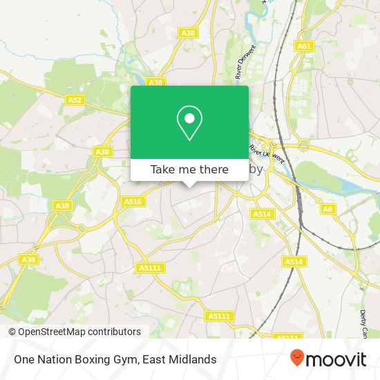 One Nation Boxing Gym map