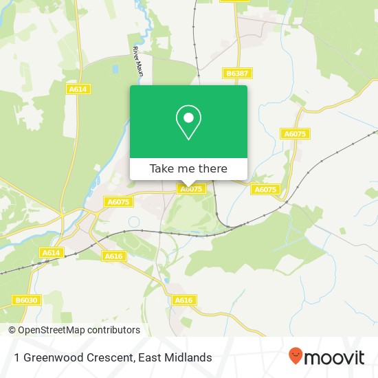 1 Greenwood Crescent map