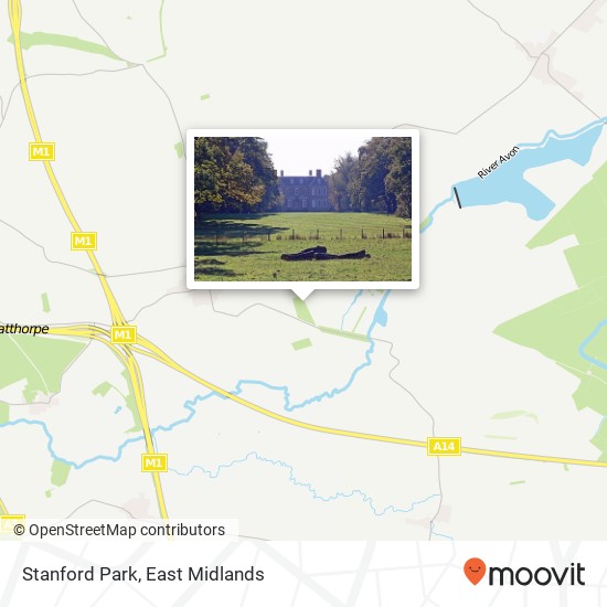 Stanford Park map