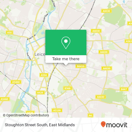 Stoughton Street South map