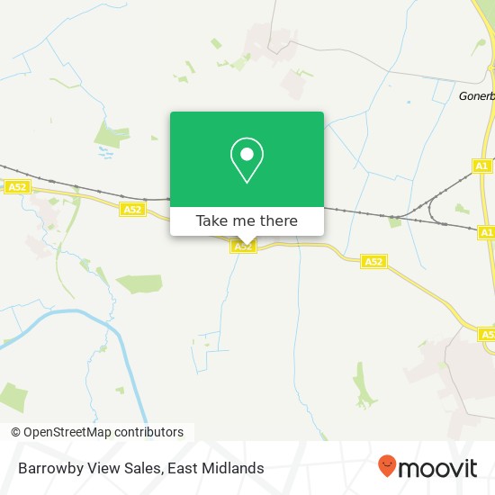 Barrowby View Sales map