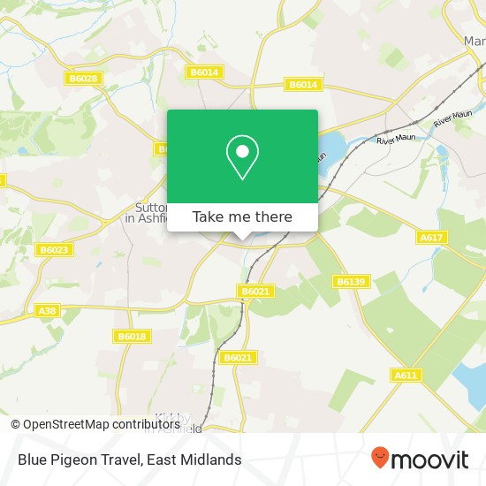 Blue Pigeon Travel map