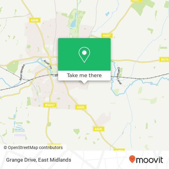 Grange Drive map
