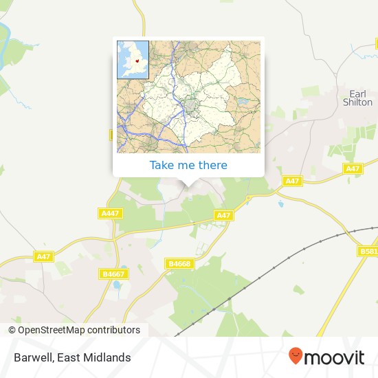 Barwell map
