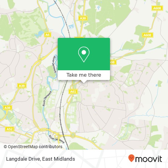Langdale Drive map