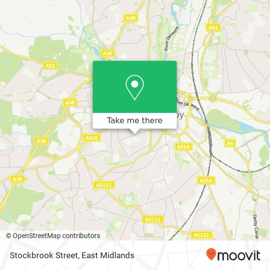 Stockbrook Street map